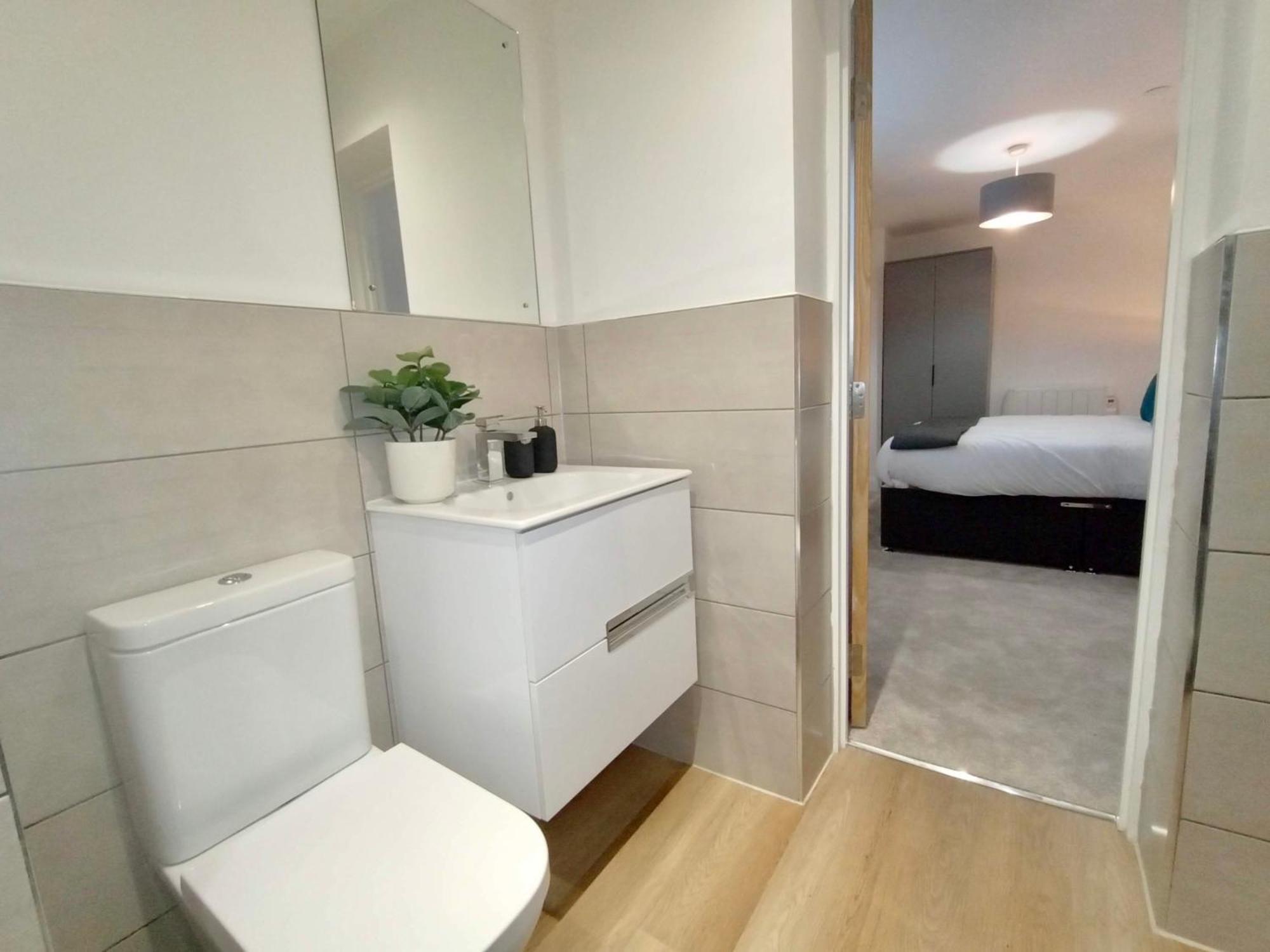 曼彻斯特Luxury 2 Bed 2 Bath Flat Near Old Trafford公寓 外观 照片