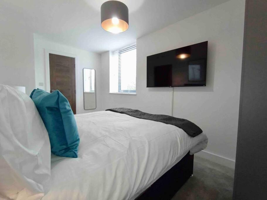 曼彻斯特Luxury 2 Bed 2 Bath Flat Near Old Trafford公寓 外观 照片